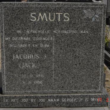 SMUTS Jacobus 1941-1988