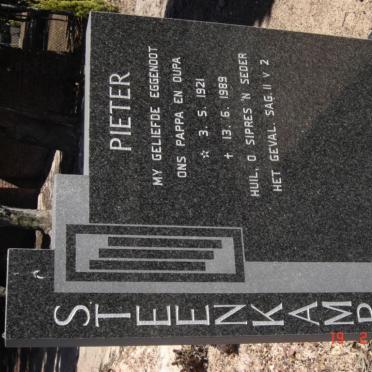 STEENKAMP Pieter 1921-1989