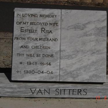 SITTERS Estelle Rita, van 1948-1990