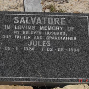 SALVATORE Jules 1924-1994