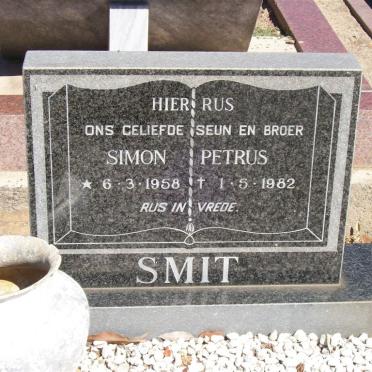 SMIT Simon Petrus 1958-1982