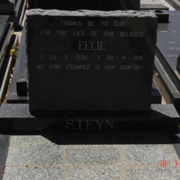STEYN Eelie 1920-1991