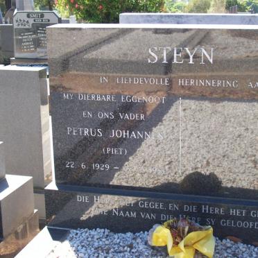 STEYN Petrus Johannes 1929-1980