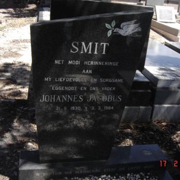 SMIT Johannes Jacobus 1930-1984