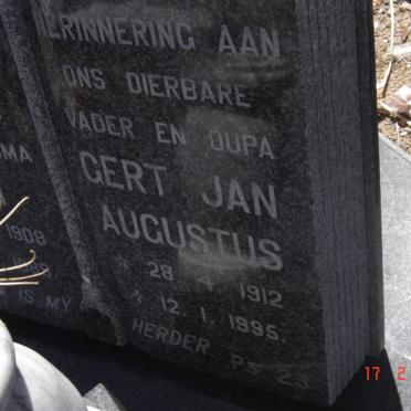 SCHYFF Gert Jan Augustus, van der 1912-1995 &amp; Helen 1908-1989