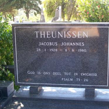 THEUNISSEN Jacobus Johannes 1928-1980