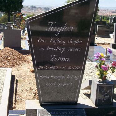 TAYLOR Zelma 1960-1975