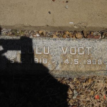 VOGT Lulu 1918-1958