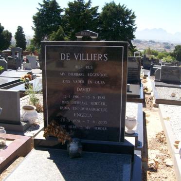 VILLIERS David 1916-1981 &amp; Engela 1920-2005