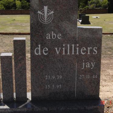 VILLIERS Abe, de 1939-1995 :: DE VILLIERS Jay 1944-