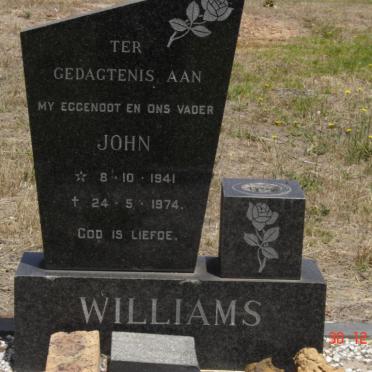 WILLIAMS John 1941-1974