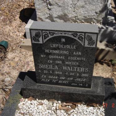 WALTERS Sheila 1946-1986