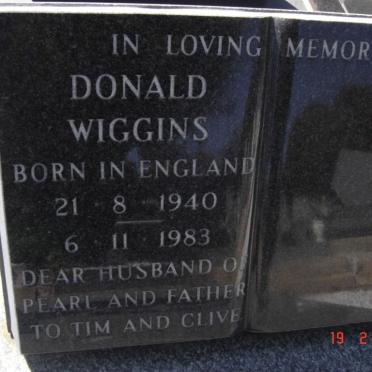 WIGGINS Donald 1940-1983