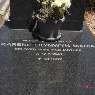 WARE Karene Glynwyn Maria 1942-1992
