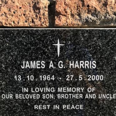 HARRIS James A.G. 1964-2000