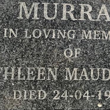 MURRAY Kathleen Maude -1999