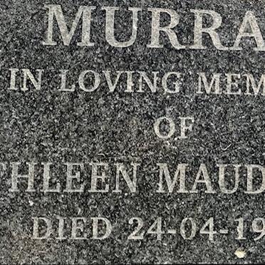 MURRAY Kathleen Maude -1999