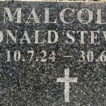 MALCOLM Donald Stewart 1924-1999