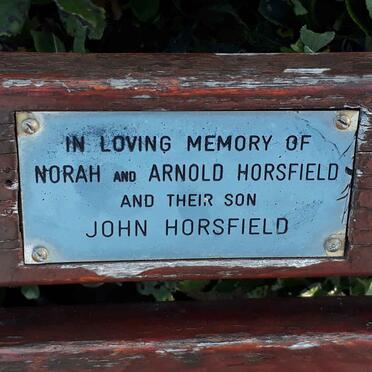 HORSFIELD Arnold &amp; Norah :: HORSFIELD John
