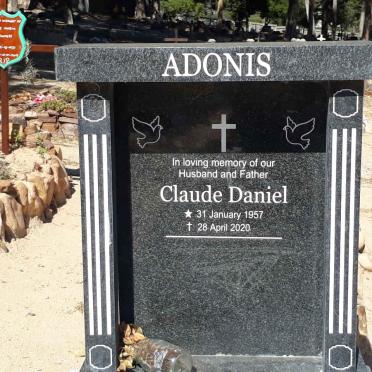 ADONIS Claude Daniel 1957-2020