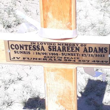 ADAMS Contessa Shareen 1969-2022