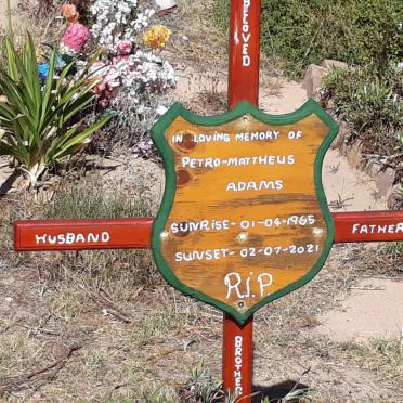 ADAMS Petro Mattheus 1965-2021
