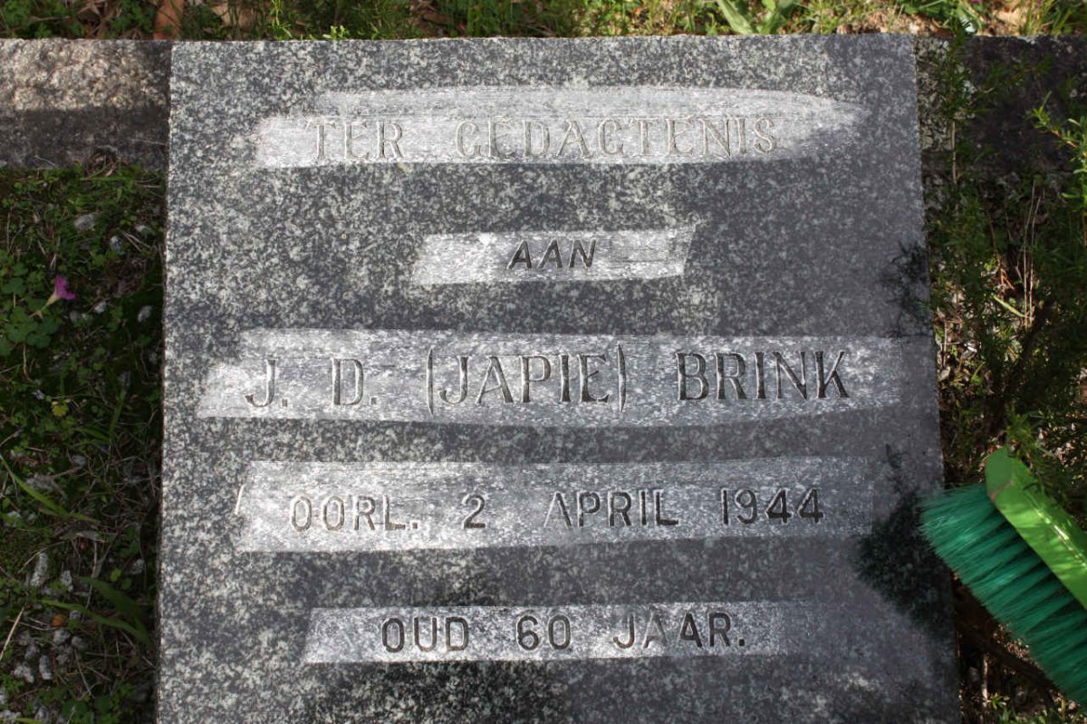 BRINK J.D. -1944