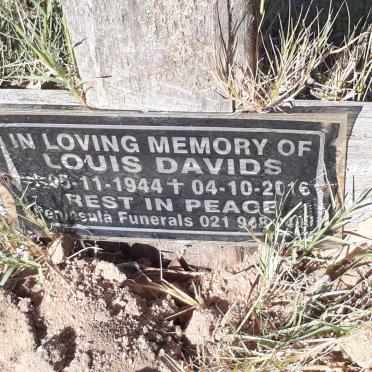 DAVIDS Louis 1944-2016
