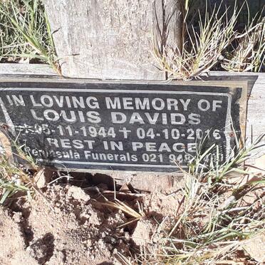 DAVIDS Louis 1944-2016