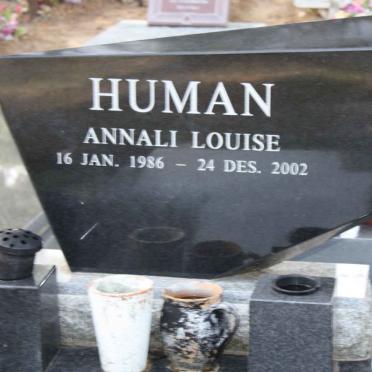 HUMAN Annali Louise 1986-2002