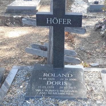HOFER Doris 1924-2017 &amp; Roland 1926-2000
