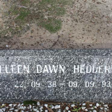 HEDDERWICK Colleen Dawn 1938-1993