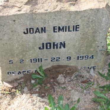 JOHN Joan Emilie 1911-1994