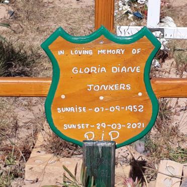 JONKERS Gloria Diane 1952-2021