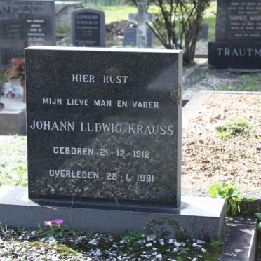 KRAUSS Johann Ludwig 1912-1981