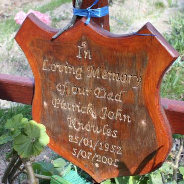 KNOWLES Patrick John 1952-2008
