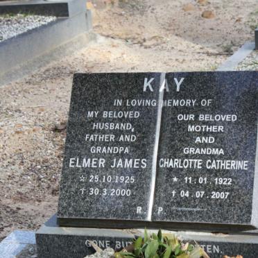 KAY Elmer James 1925-2000 &amp; Charlotte Catherine 1922-2007