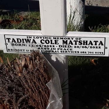 MATSHATA Tadiwa Cole 2022-2022