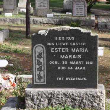 MARAIS Ester Maria -1961