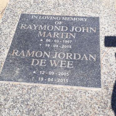 MARTIN Raymond John 1967-2015 :: DE WEE Ramon Jordan 2005-2015
