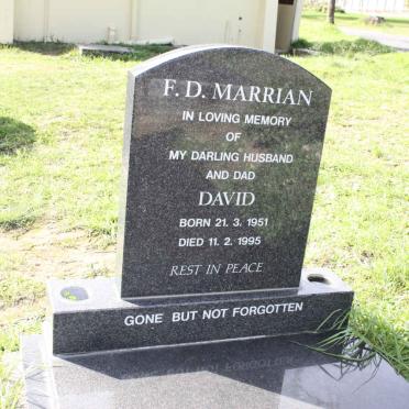 MARRIAN F.D. 1951-1995
