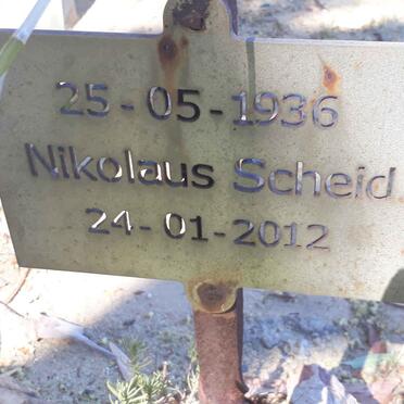 SCHEID Nikolaus 1936-2012