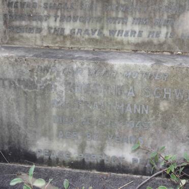 SCHWENKE Katharina Fredrika nee TRAUTMANN  -1943