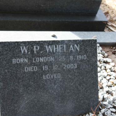 WHELAN W.P. 1910-2003