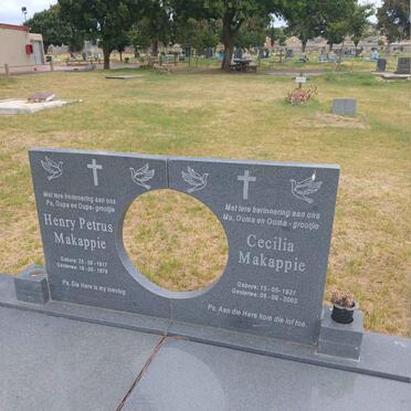 MAKAPPIE Henry Petrus 1917-1976 & Cecilia 1931-2003