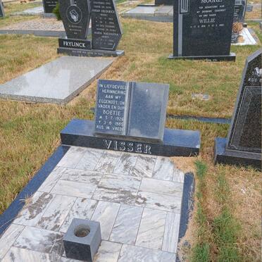 VISSER Boetie 1926-1985