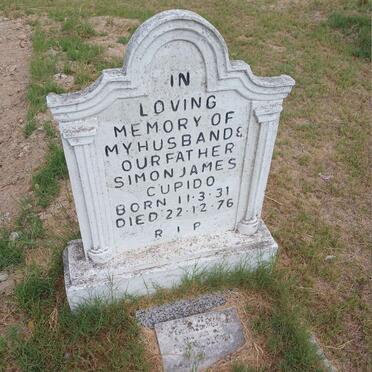 CUPIDO Simon James 1931-1976