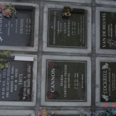 23. Kuilsrivier Wall of Remembrance - names_23