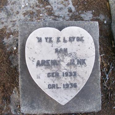 BRINK Arend 1933-1936