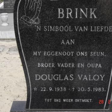 BRINK Douglas Valoy 1938-1983